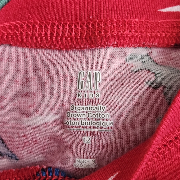 GAP KIDS, 2 Pc Organic Cotton Pyjamas Set. Size 12 - Picture 3 of 3